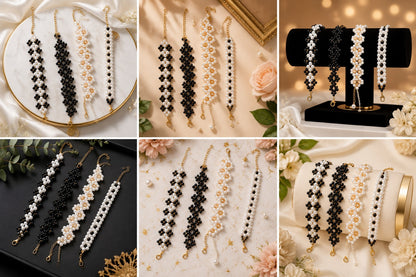 ✨ Elegant Handmade Pearl Bracelet Collection ✨
